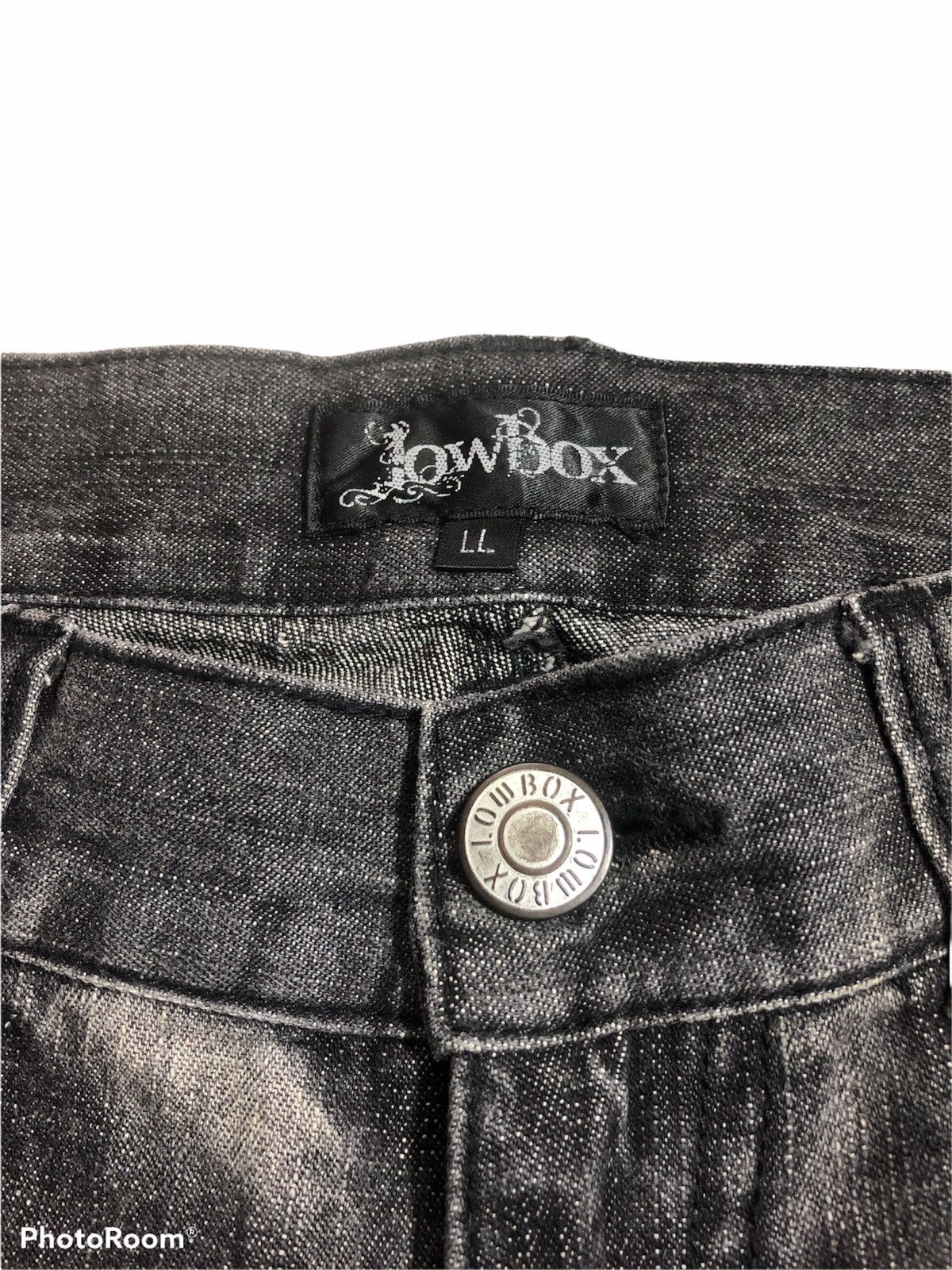 Bleach × If Six Was Nine × Japanese Brand BLEACHED LOWBOX DISTRESSED DENIM Size US 33 - 7 Thumbnail