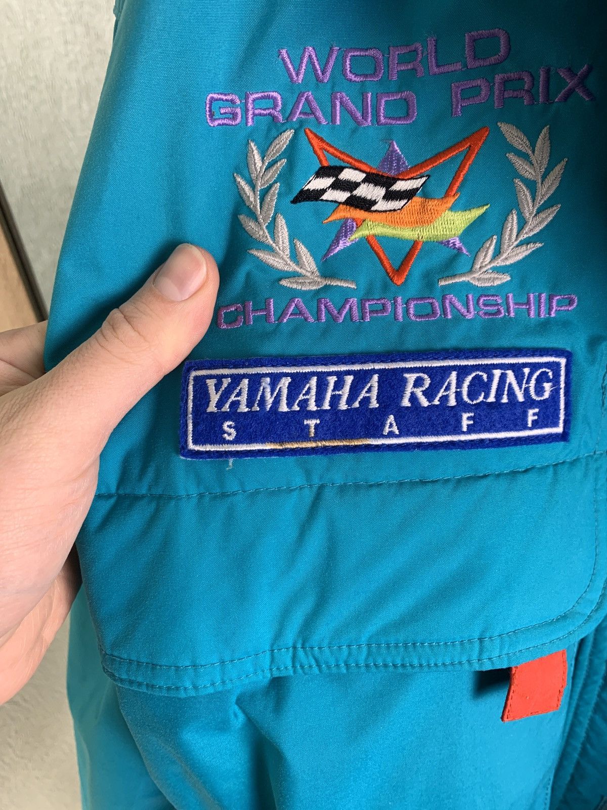 Vintage × Yamaha Vintage Yamaha racing staff jacket world Grand Prix Size US L / EU 52-54 / 3 - 19 Thumbnail