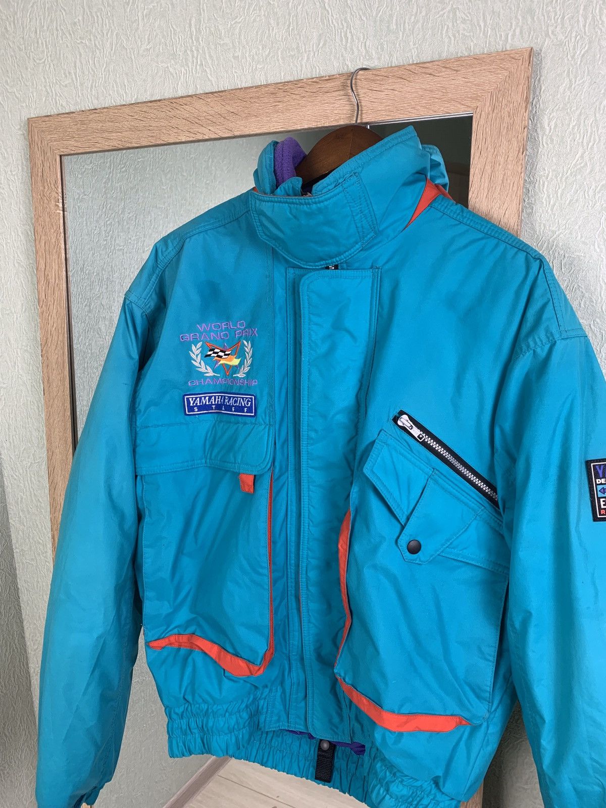 Vintage × Yamaha Vintage Yamaha racing staff jacket world Grand Prix Size US L / EU 52-54 / 3 - 2 Thumbnail