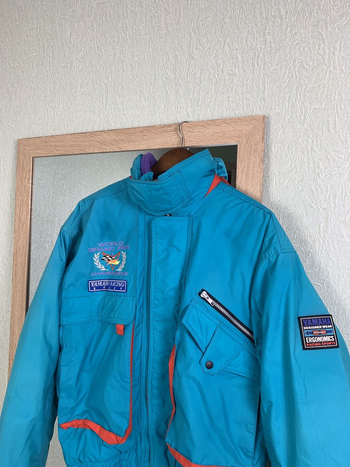 Vintage × Yamaha Vintage Yamaha racing staff jacket world Grand Prix Size US L / EU 52-54 / 3 - 1 Thumbnail