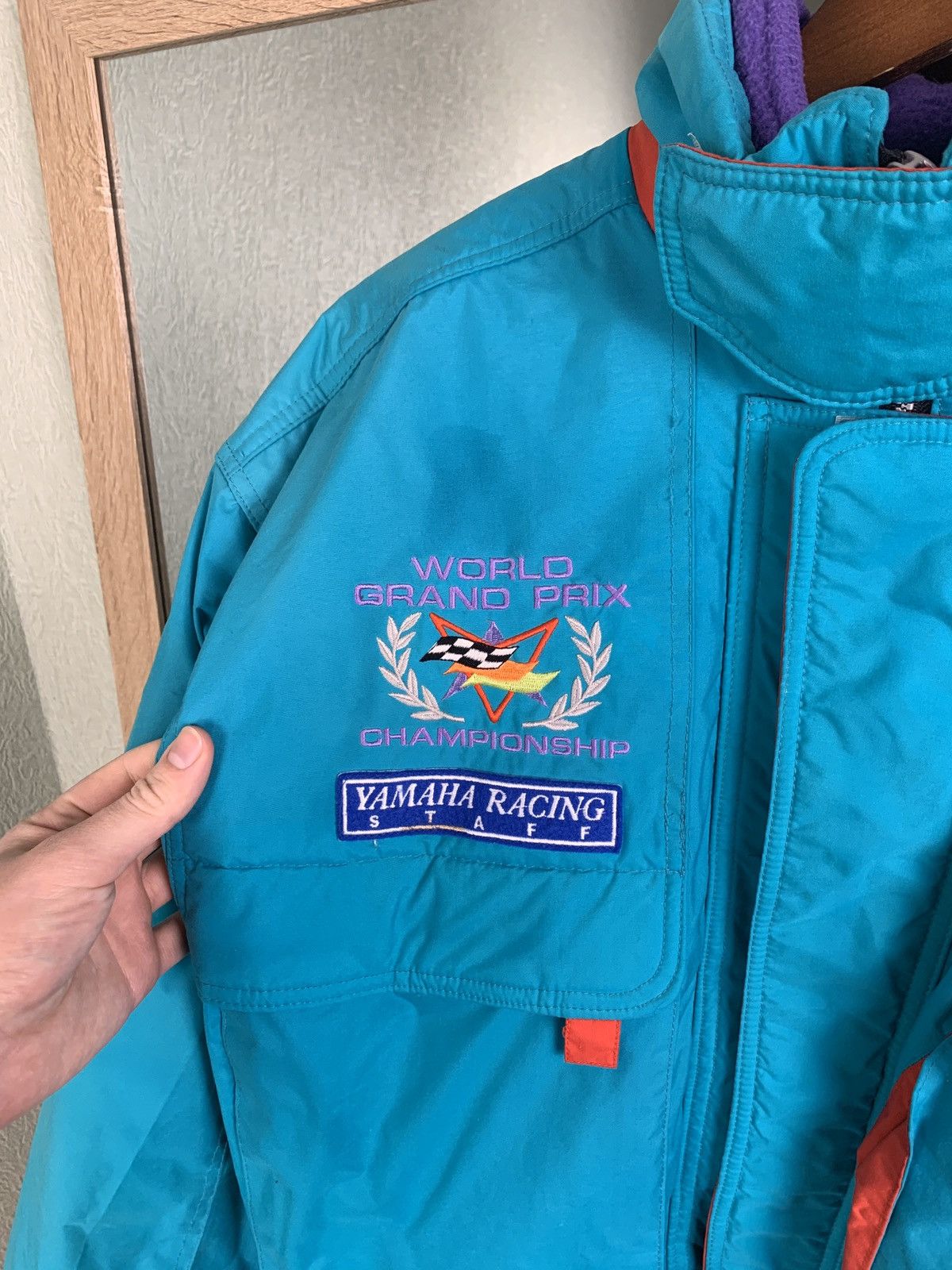 Vintage × Yamaha Vintage Yamaha racing staff jacket world Grand Prix Size US L / EU 52-54 / 3 - 4 Thumbnail