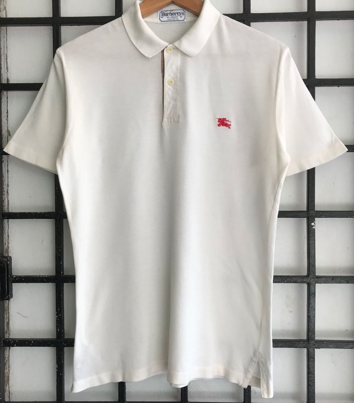 Burberry 💣 OFFER Vtg BURBERRY LONDON Nova Check Collar Shirt Size US S / EU 44-46 / 1 - 1 Thumbnail