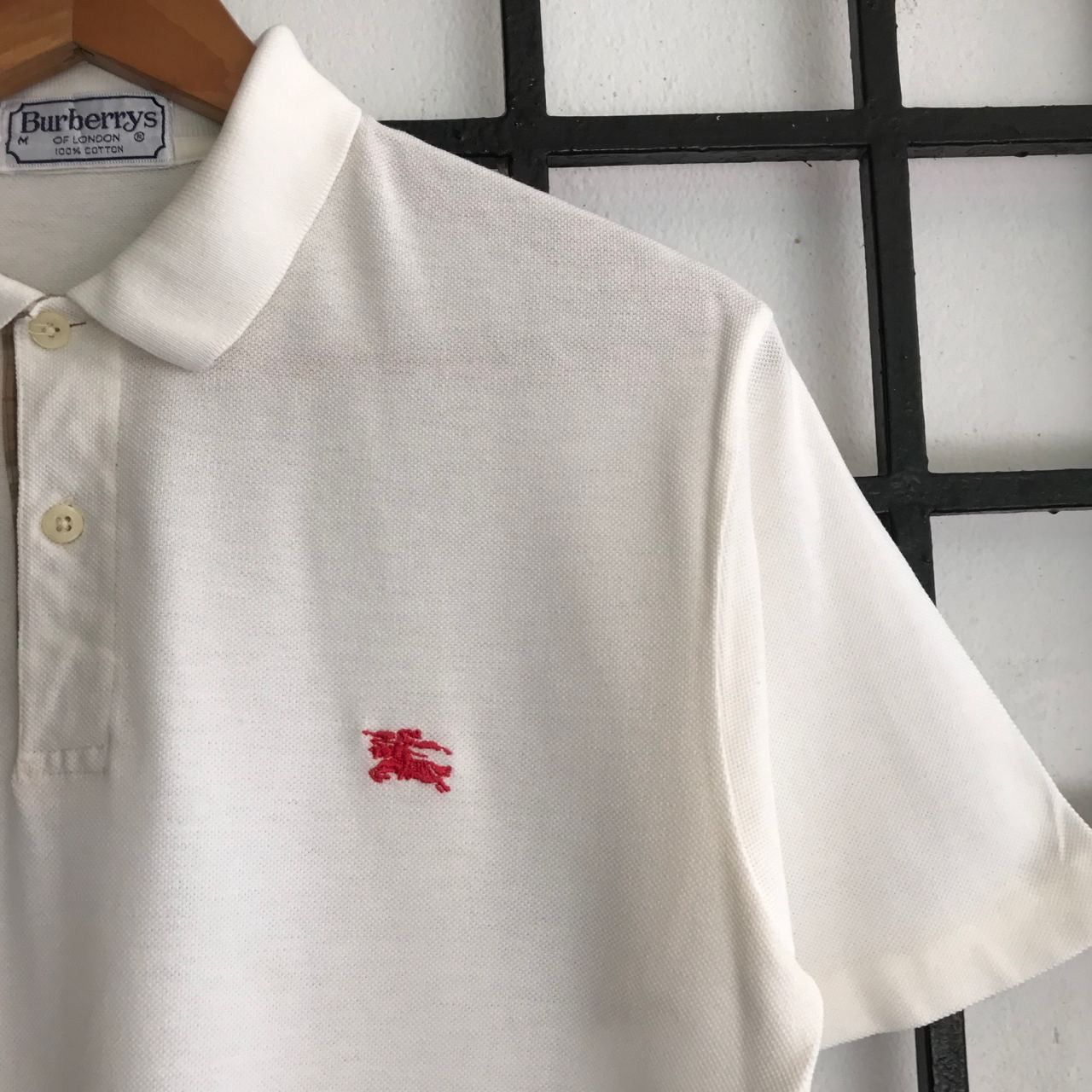 Burberry 💣 OFFER Vtg BURBERRY LONDON Nova Check Collar Shirt Size US S / EU 44-46 / 1 - 2 Thumbnail