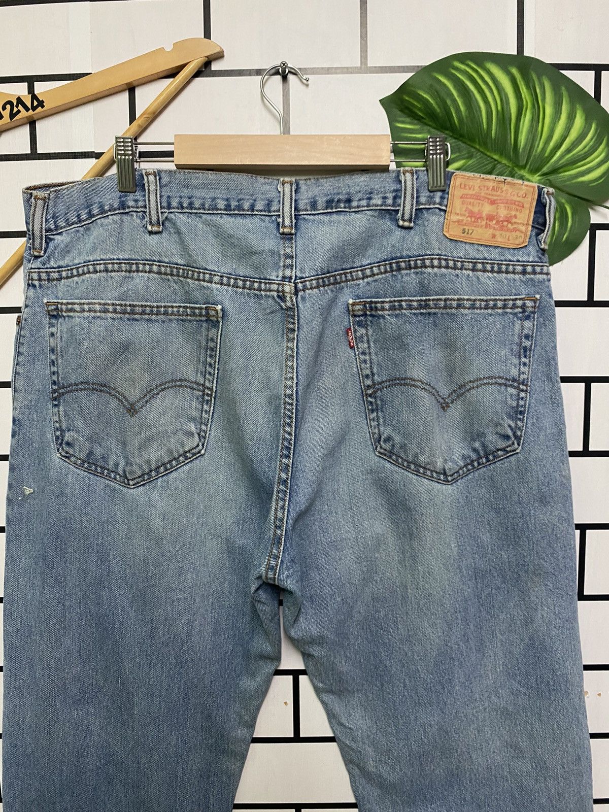 Levi's × Vintage Vintage LEVIS 517 40x30 Distressed Jeans -L36 Size US 40 / EU 56 - 9 Thumbnail