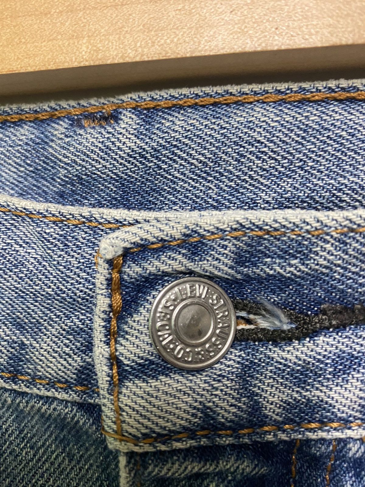 Levi's × Vintage Vintage LEVIS 517 40x30 Distressed Jeans -L36 Size US 40 / EU 56 - 8 Thumbnail