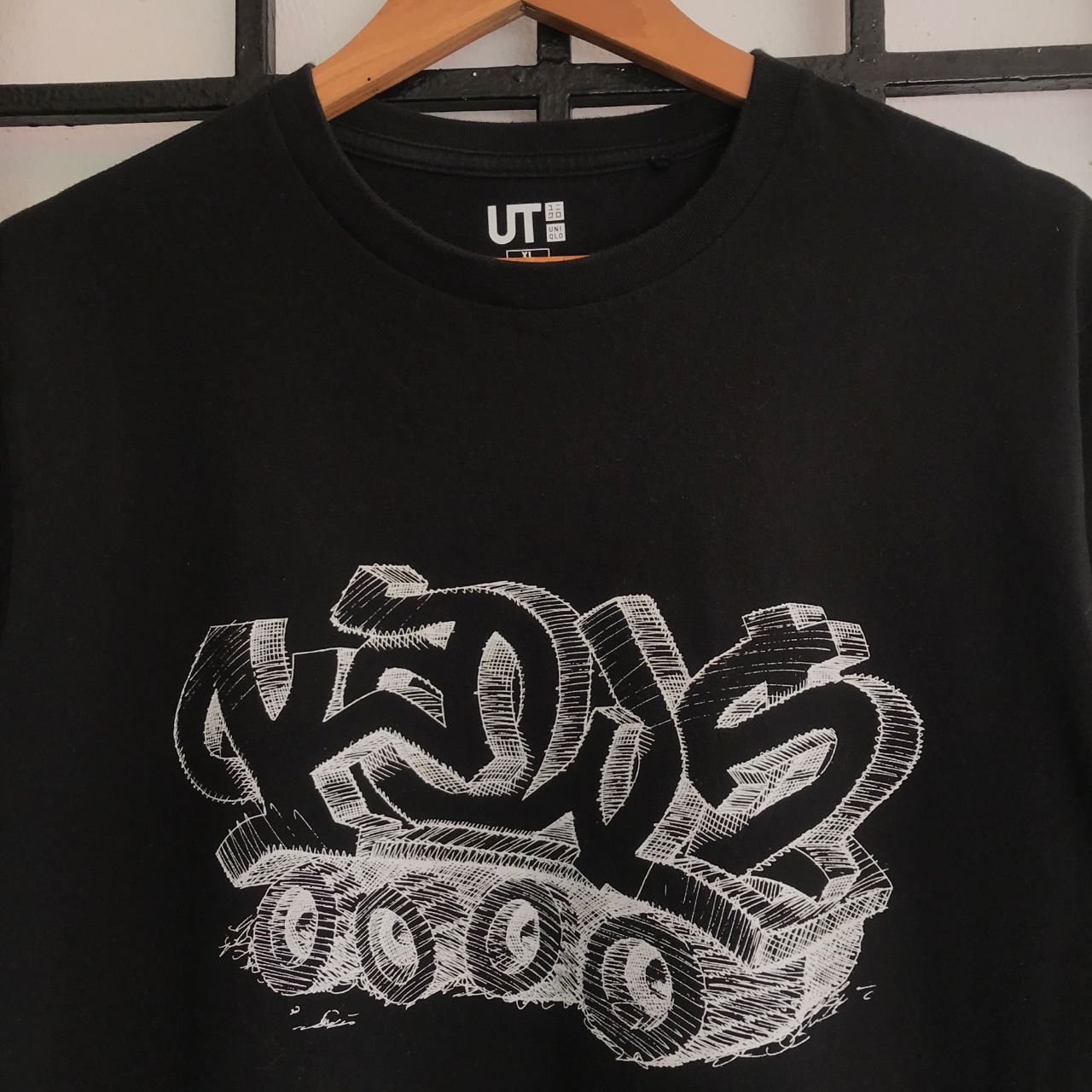 Kaws 💣 OFFER Vtg 90's KAWS Spellout Rare Design T-shirt Size US L / EU 52-54 / 3 - 2 Thumbnail