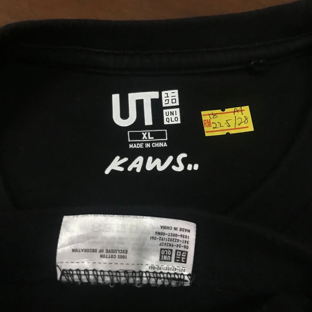 Kaws 💣 OFFER Vtg 90's KAWS Spellout Rare Design T-shirt Size US L / EU 52-54 / 3 - 5 Thumbnail