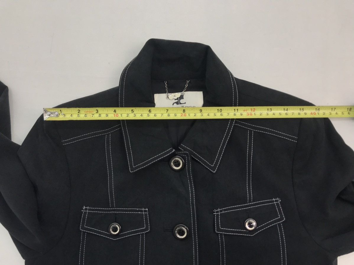 Courreges ❌Last Drop❌ Rare Courreged Jacket button large Size US S / EU 44-46 / 1 - 17 Thumbnail