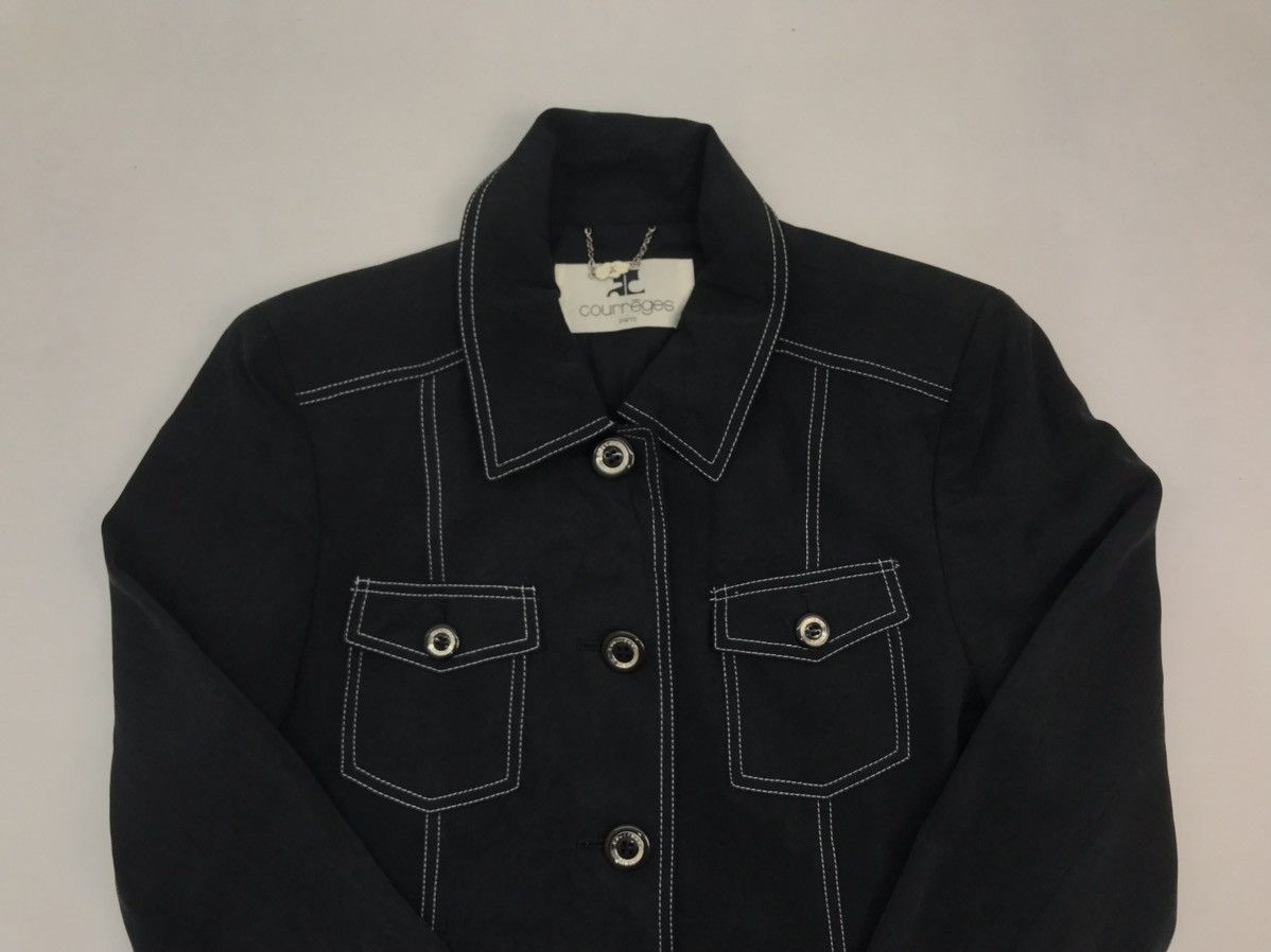 Courreges ❌Last Drop❌ Rare Courreged Jacket button large Size US S / EU 44-46 / 1 - 3 Thumbnail