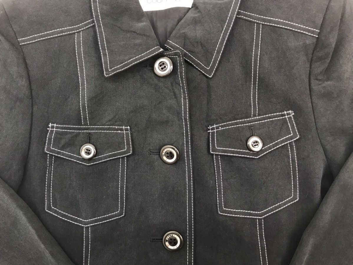 Courreges ❌Last Drop❌ Rare Courreged Jacket button large Size US S / EU 44-46 / 1 - 6 Thumbnail