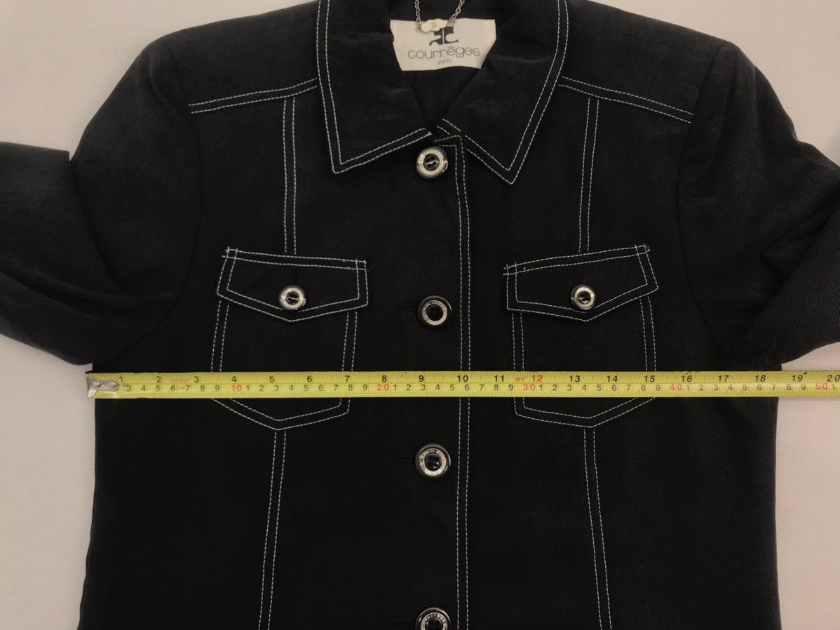 Courreges ❌Last Drop❌ Rare Courreged Jacket button large Size US S / EU 44-46 / 1 - 16 Thumbnail