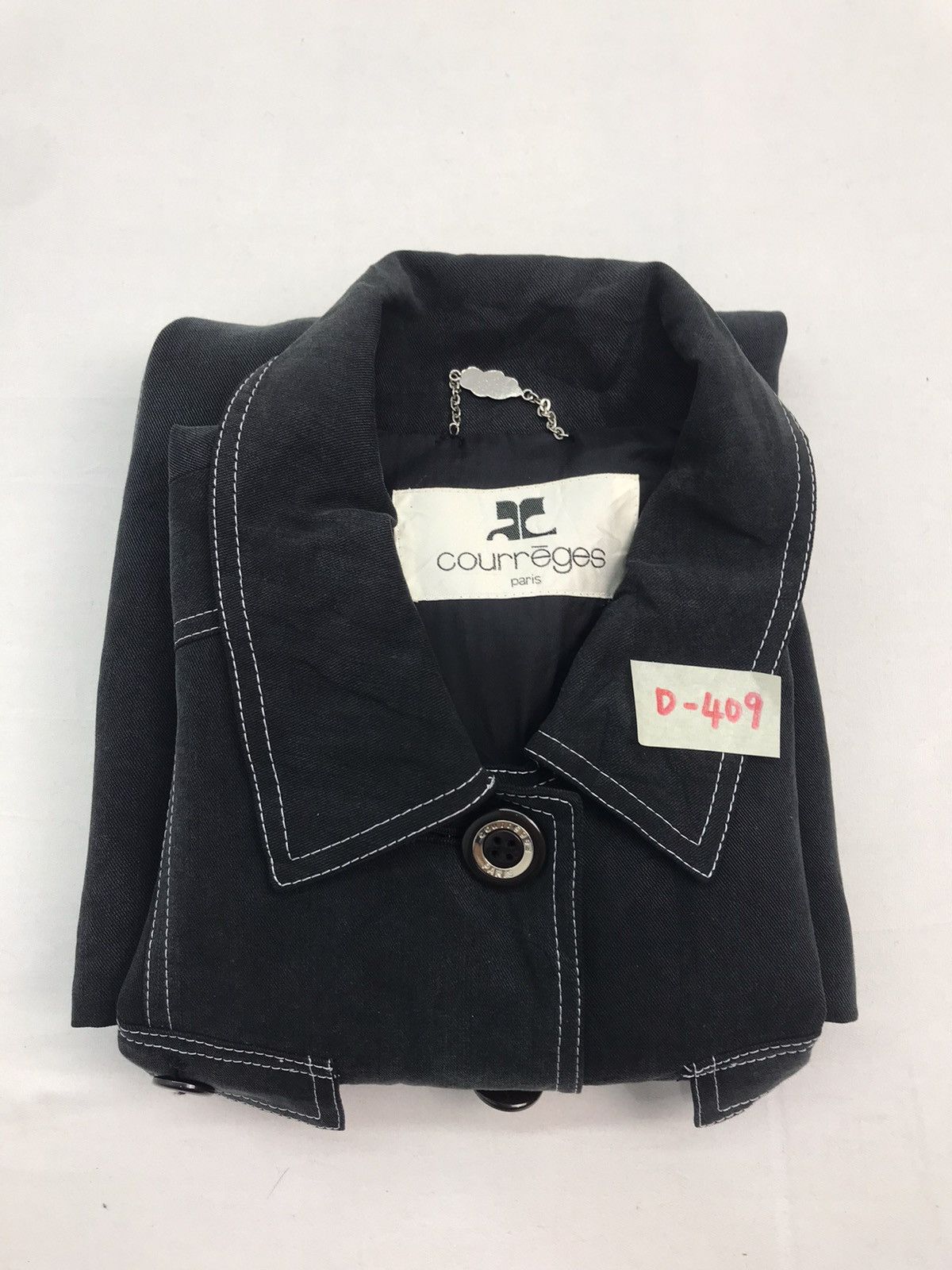 Courreges ❌Last Drop❌ Rare Courreged Jacket button large Size US S / EU 44-46 / 1 - 21 Thumbnail