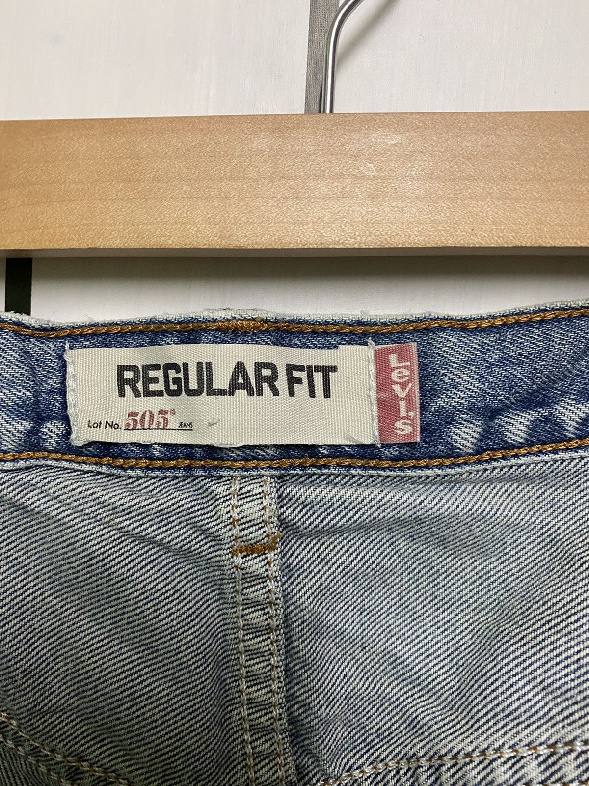 Levi's × Vintage Vintage Levi's 505 Regular Fit Jean -L37 Size US 40 / EU 56 - 17 Thumbnail