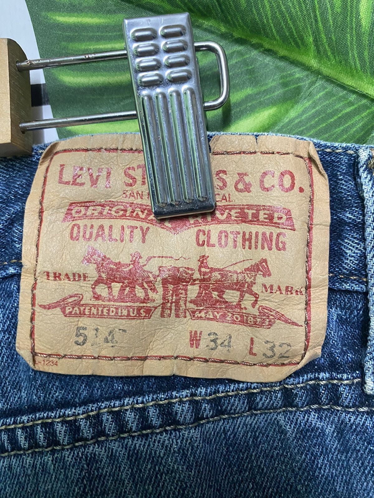Levi's × Vintage Vintage LEVIS 514 Slim Straight Denim -L39 Size US 34 / EU 50 - 13 Thumbnail