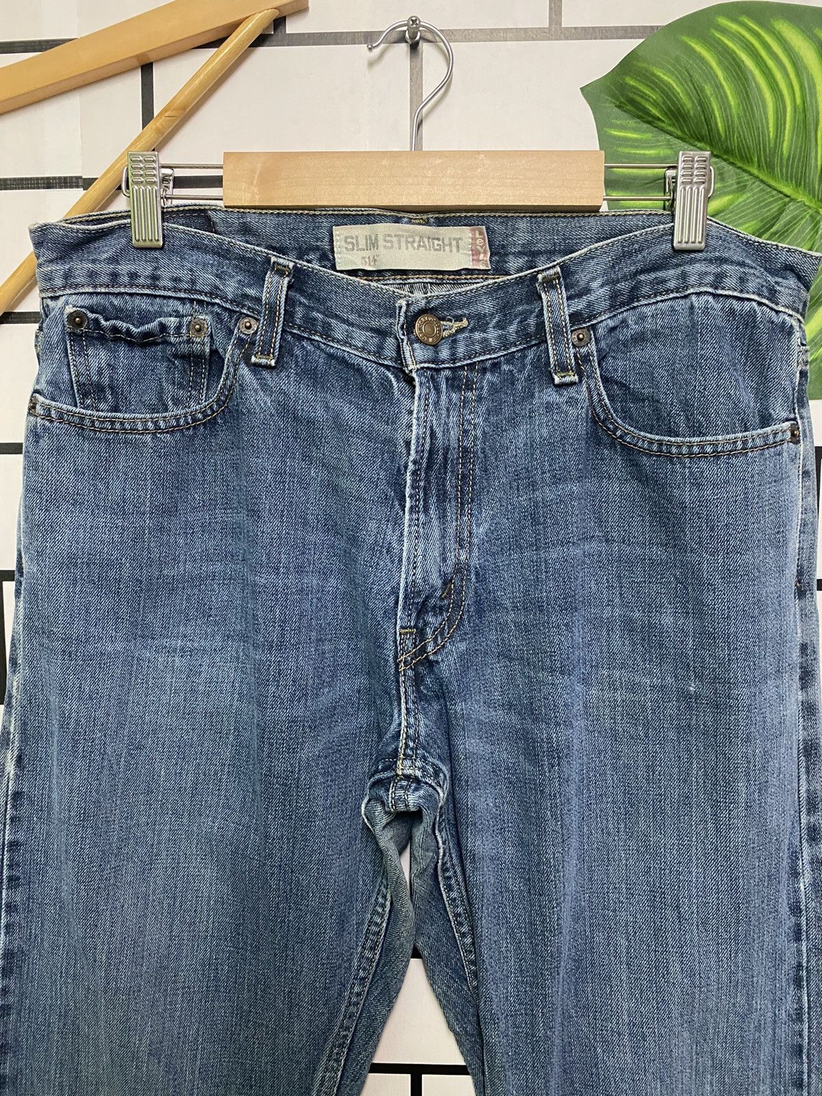 Levi's × Vintage Vintage LEVIS 514 Slim Straight Denim -L39 Size US 34 / EU 50 - 3 Thumbnail