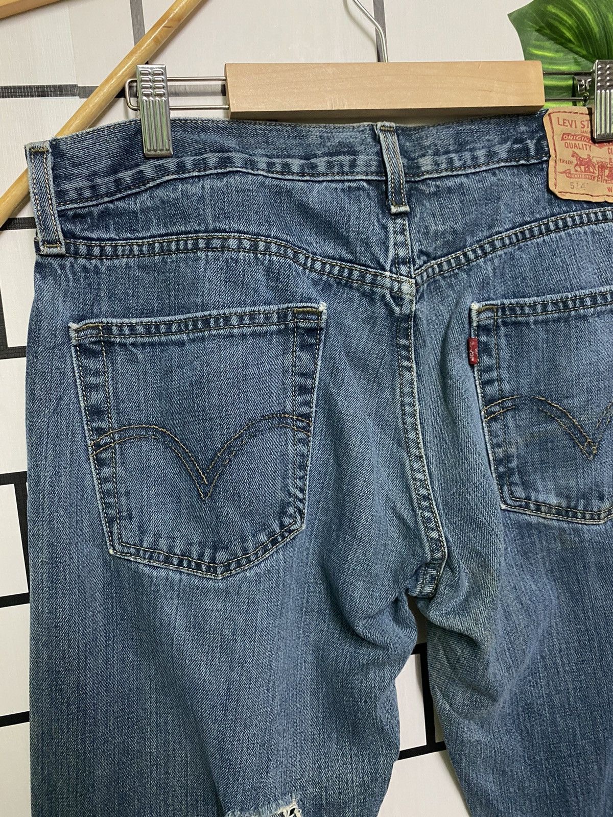 Levi's × Vintage Vintage LEVIS 514 Slim Straight Denim -L39 Size US 34 / EU 50 - 8 Thumbnail