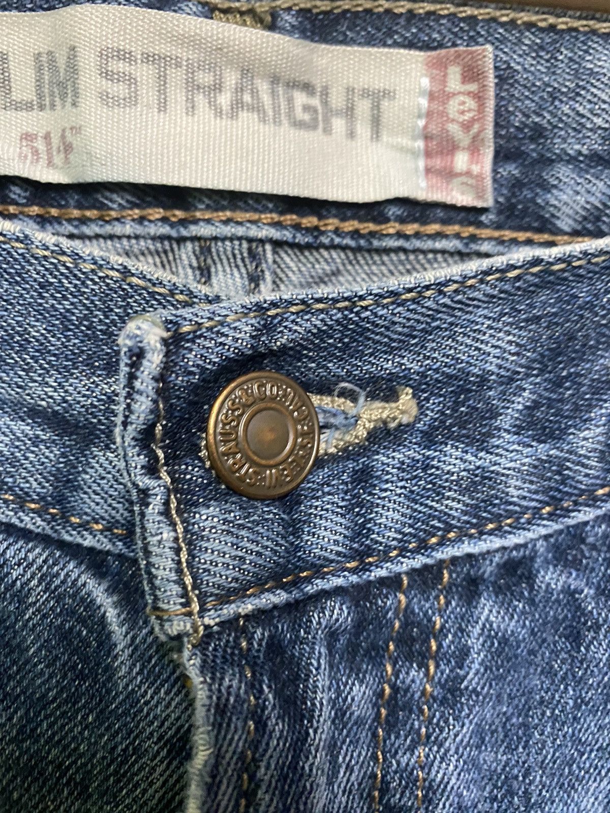 Levi's × Vintage Vintage LEVIS 514 Slim Straight Denim -L39 Size US 34 / EU 50 - 5 Thumbnail