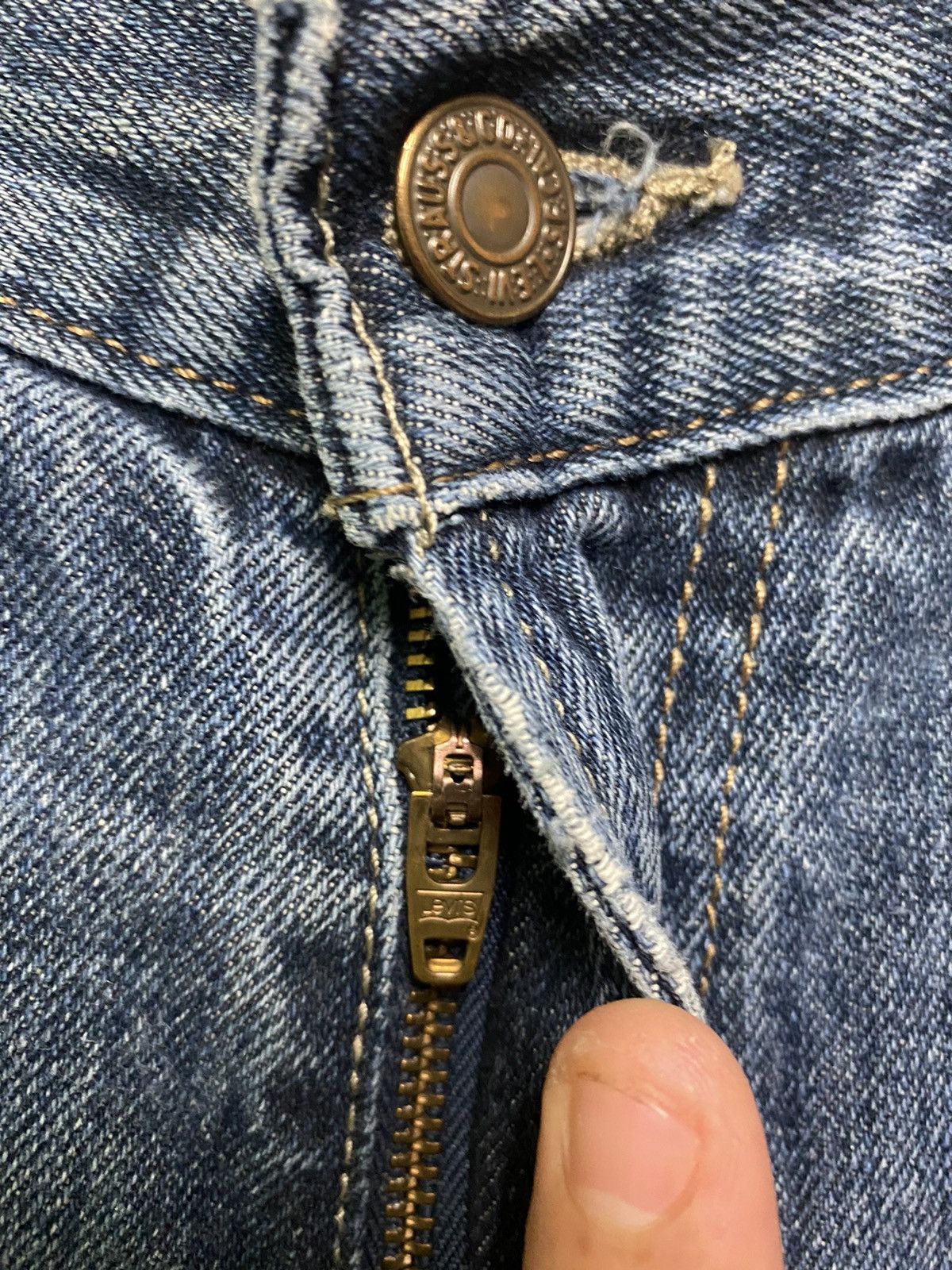 Levi's × Vintage Vintage LEVIS 514 Slim Straight Denim -L39 Size US 34 / EU 50 - 6 Thumbnail