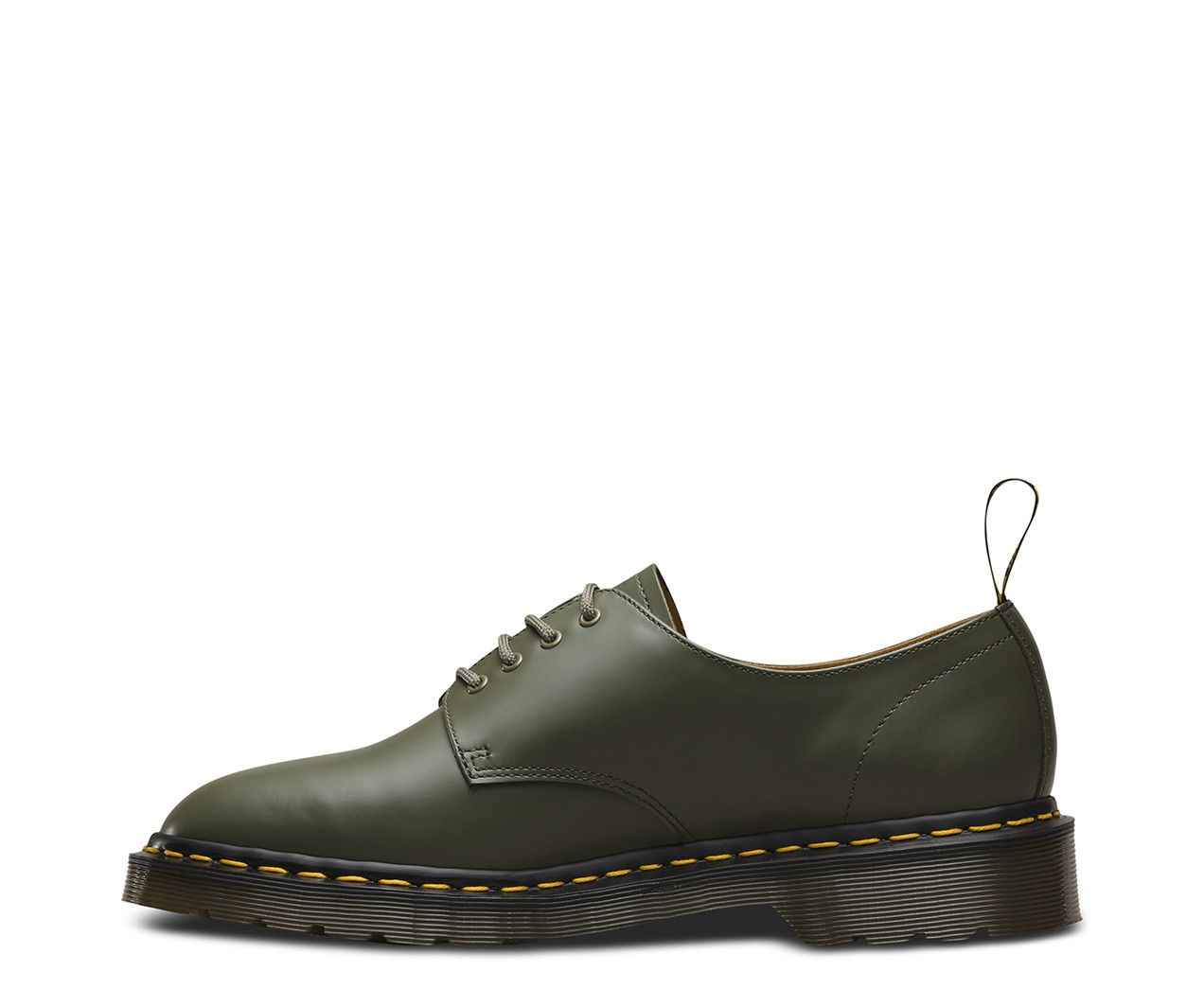 Dr. Martens × Engineered Garments Limited Edition Archive EG Smooth Ghille Shoe Khaki Size US 5.5 / EU 38 - 4 Thumbnail