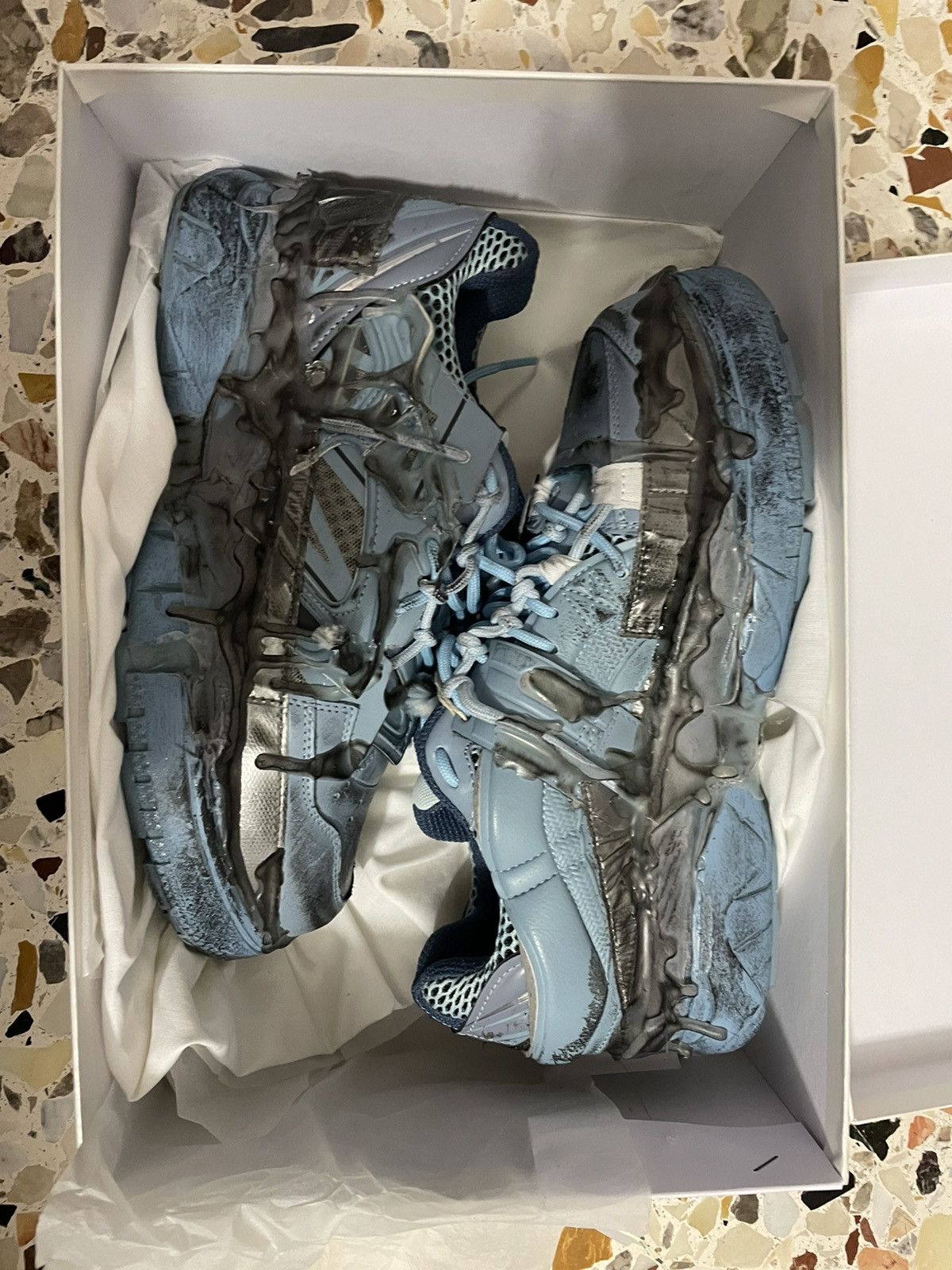 Maison Margiela Maison Margiela Fusion Blue EU 40 Grailed