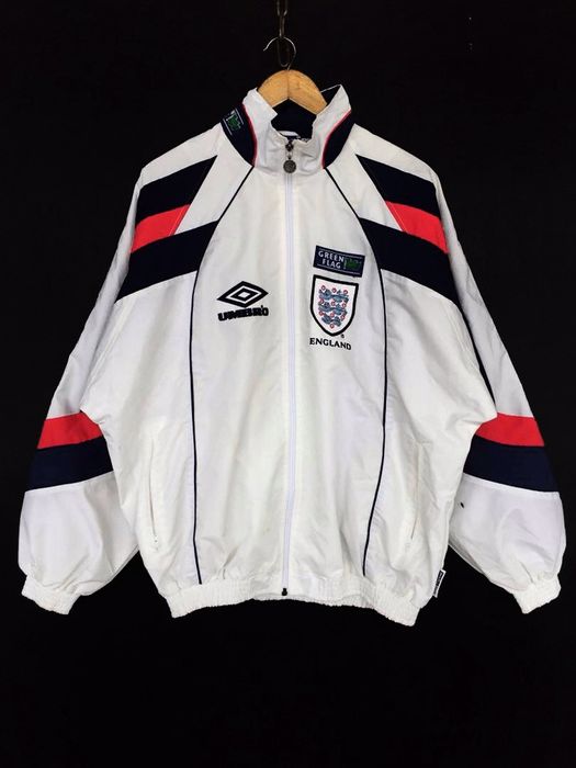 Vintage Vintage Umbro England Zipper Oversized Jacket | Grailed