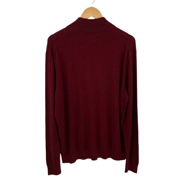 Wallin & Bros Wallin & Bros Sweater XL Burgundy Spice Red 1/4 Zip | Grailed