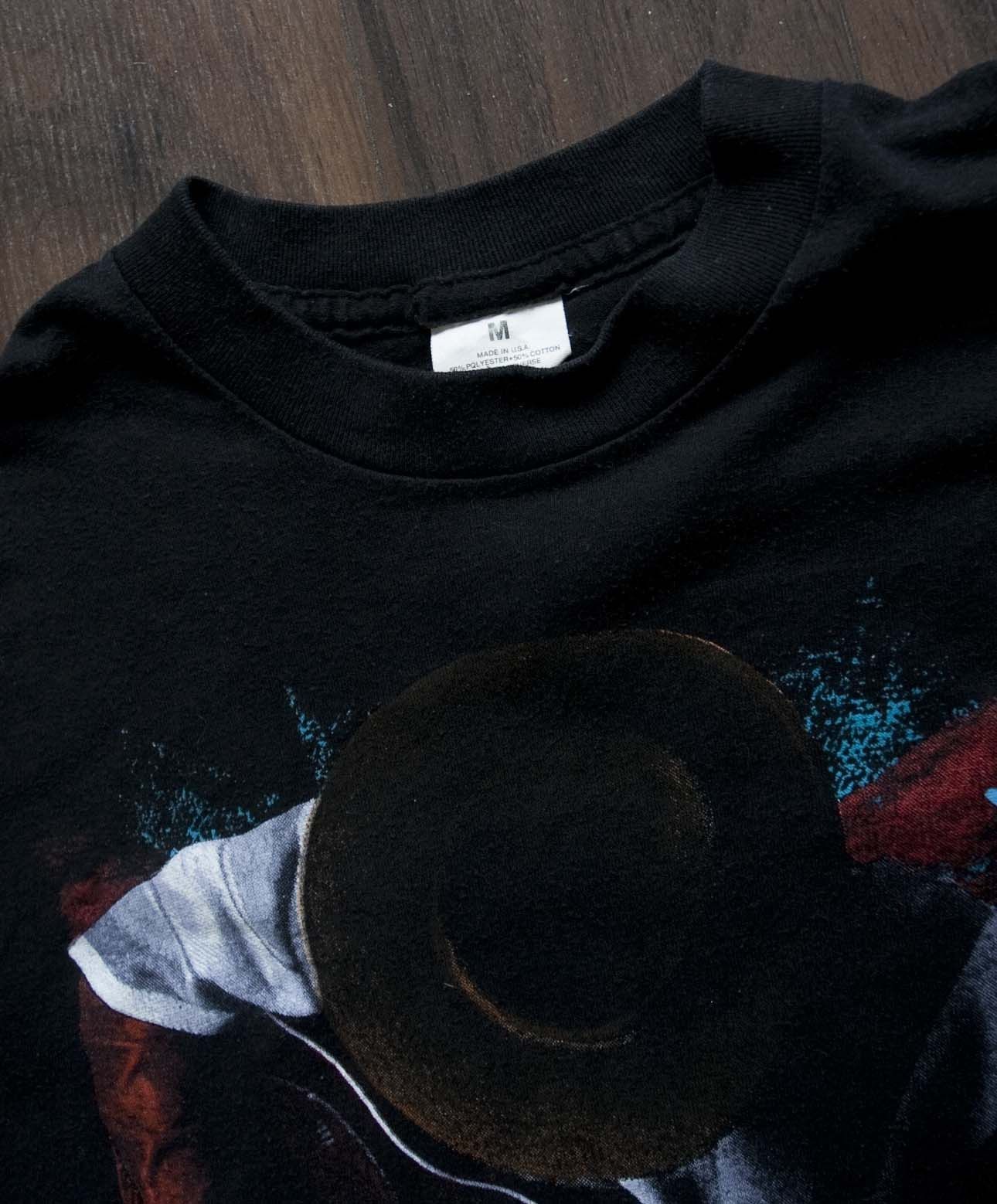 Vintage Stevie Ray Vaughan T Shirt Double Trouble 1989 Tour Size S/M Size US S / EU 44-46 / 1 - 2 Thumbnail