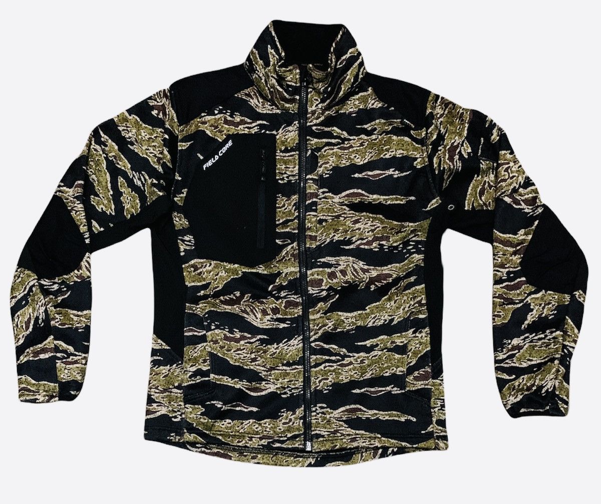 Brand × Very Rare Rare Design Cordura Field Core Tiger Stripe Jacket ...