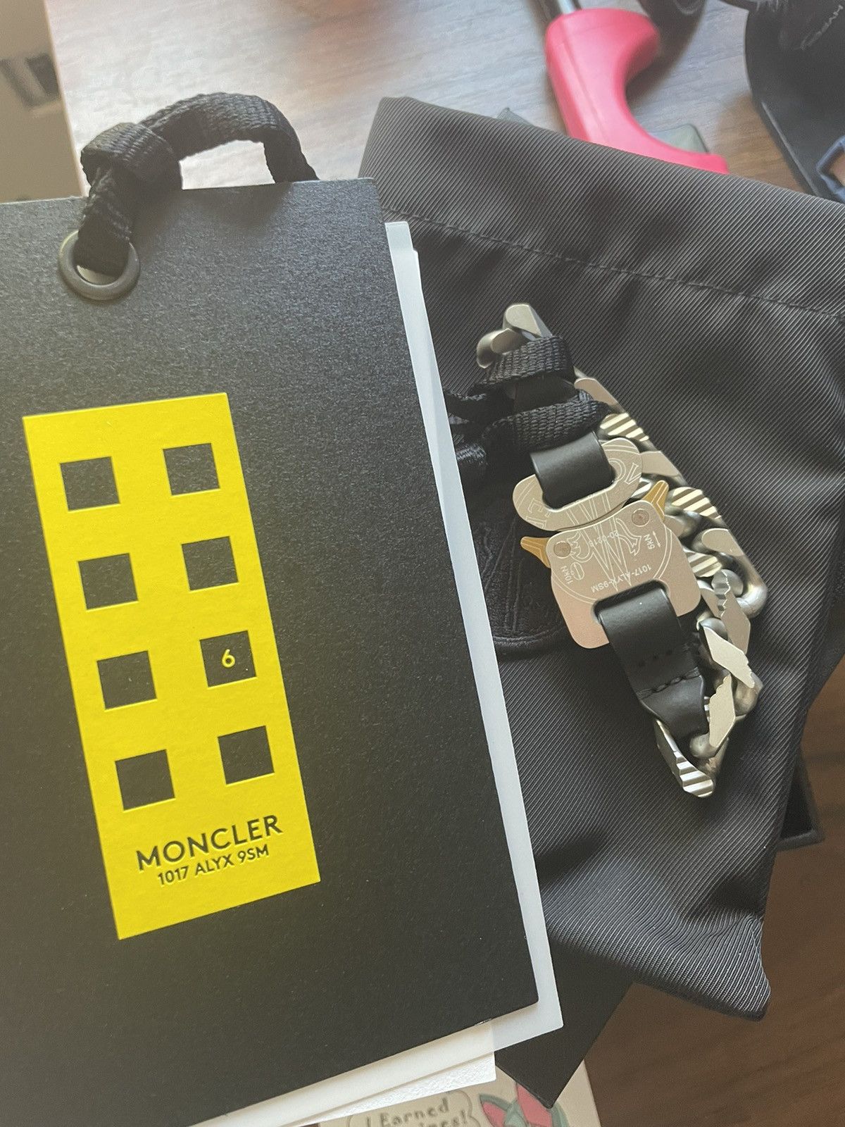 Moncler Moncler x Alyx Genius Bracelet NEW GREY Grailed