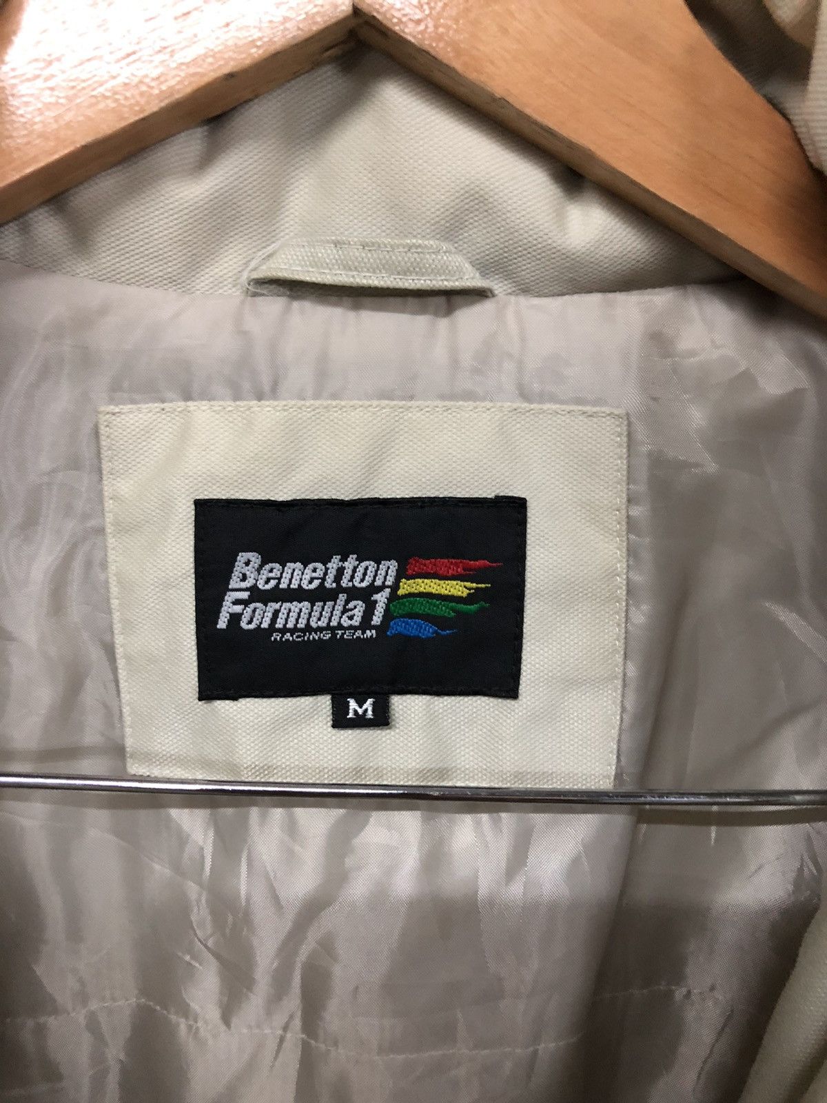 Benetton × Vintage Vintage Benetton Formula 1 Jacket Nice Design Size US M / EU 48-50 / 2 - 10 Thumbnail