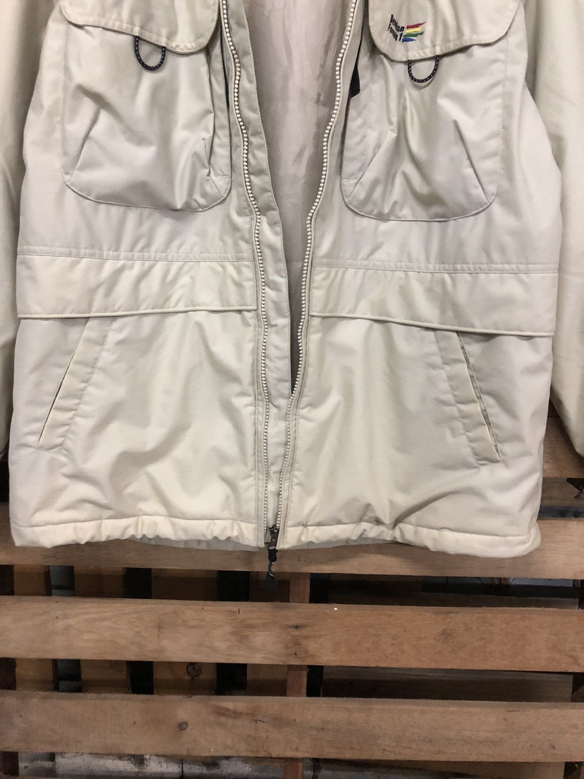 Benetton × Vintage Vintage Benetton Formula 1 Jacket Nice Design Size US M / EU 48-50 / 2 - 8 Thumbnail