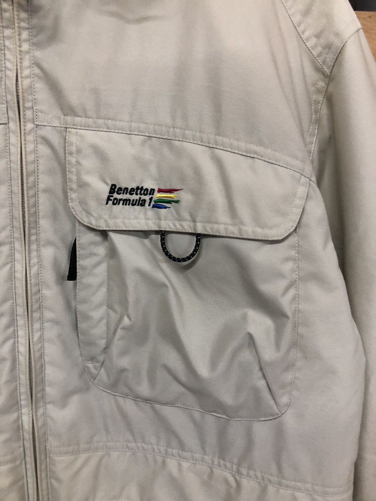Benetton × Vintage Vintage Benetton Formula 1 Jacket Nice Design Size US M / EU 48-50 / 2 - 9 Thumbnail