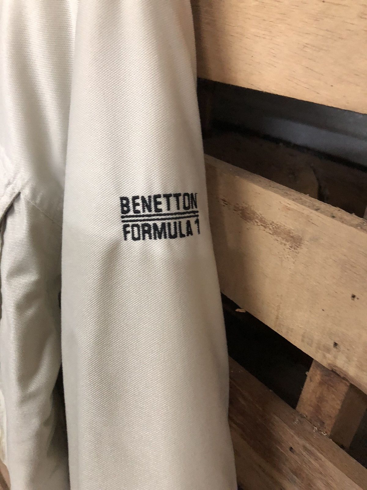 Benetton × Vintage Vintage Benetton Formula 1 Jacket Nice Design Size US M / EU 48-50 / 2 - 7 Thumbnail