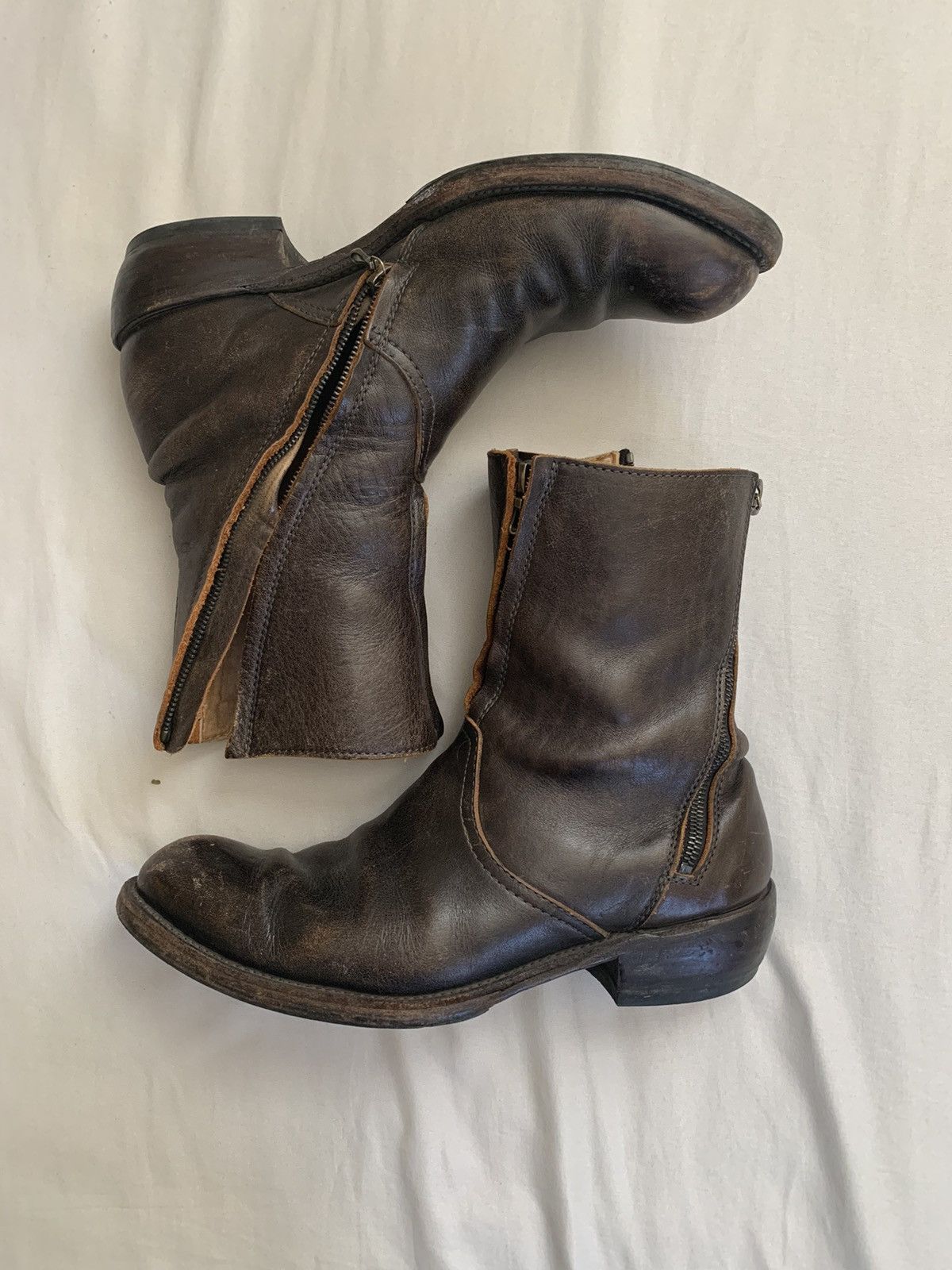 K*I様 the viridi-anne spiral zip boots the viridi-anne spiral zip boots