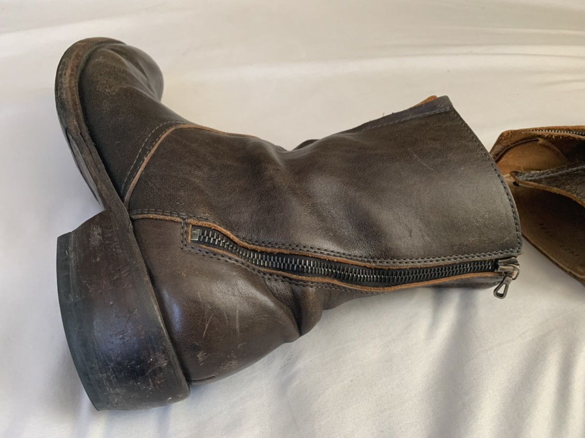 K*I様 the viridi-anne spiral zip boots THE VIRIDI-ANNE（ザ ヴィリディアン） TVA 23FW BACK ZIP-UP BOOTS