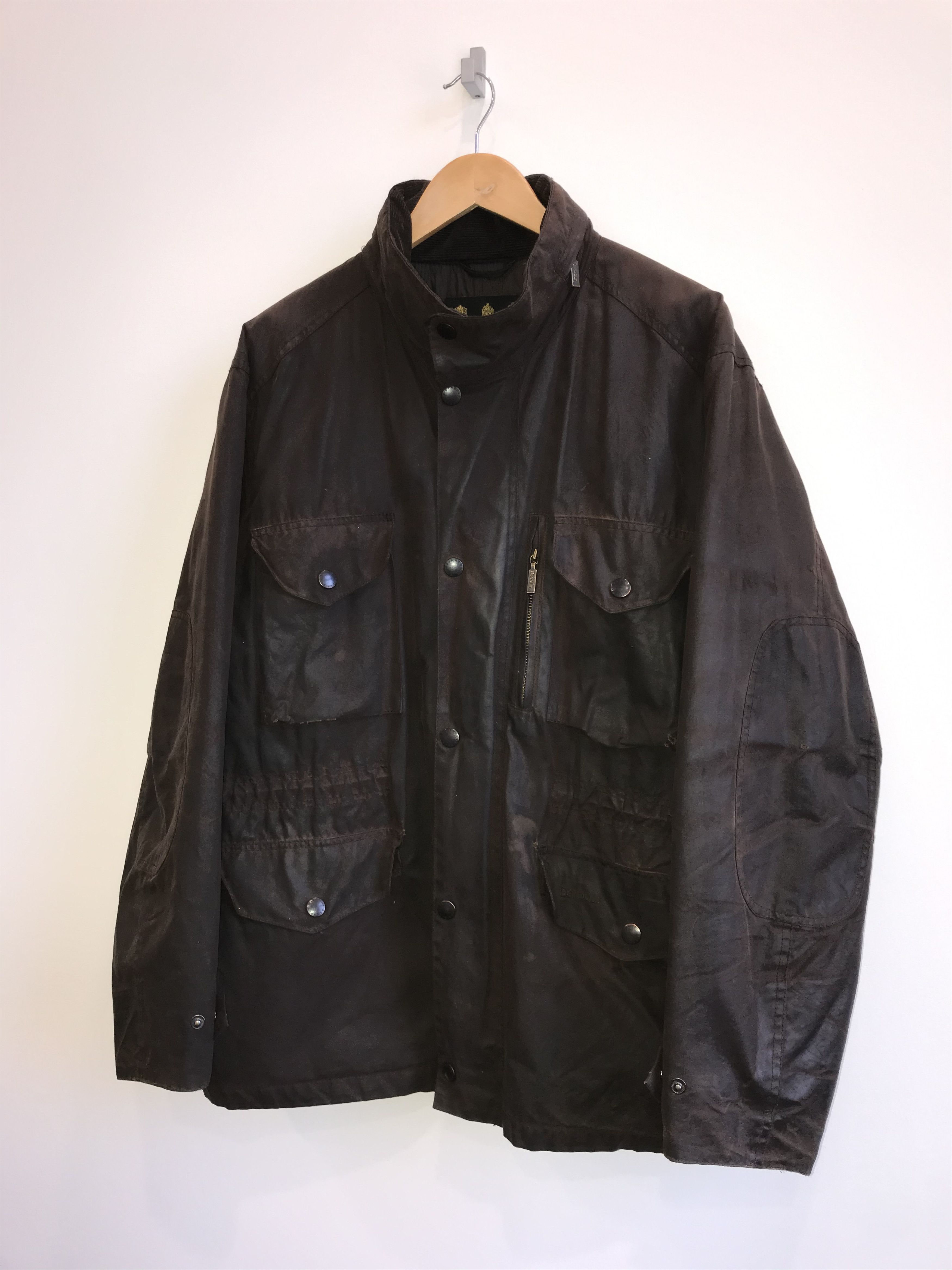 Barbour Wax Vintage Barbour Sapper Jacket Brown | Grailed