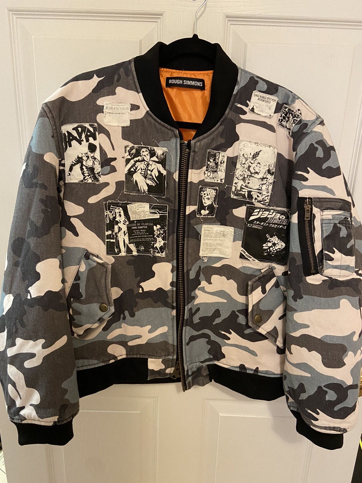 Rough Simmons Rough Simmons Arctic Camo Bomber | Grailed