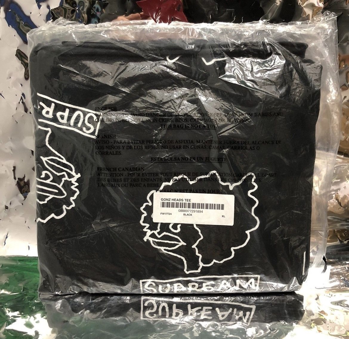 Supreme Gonz Heads Tee XL DS