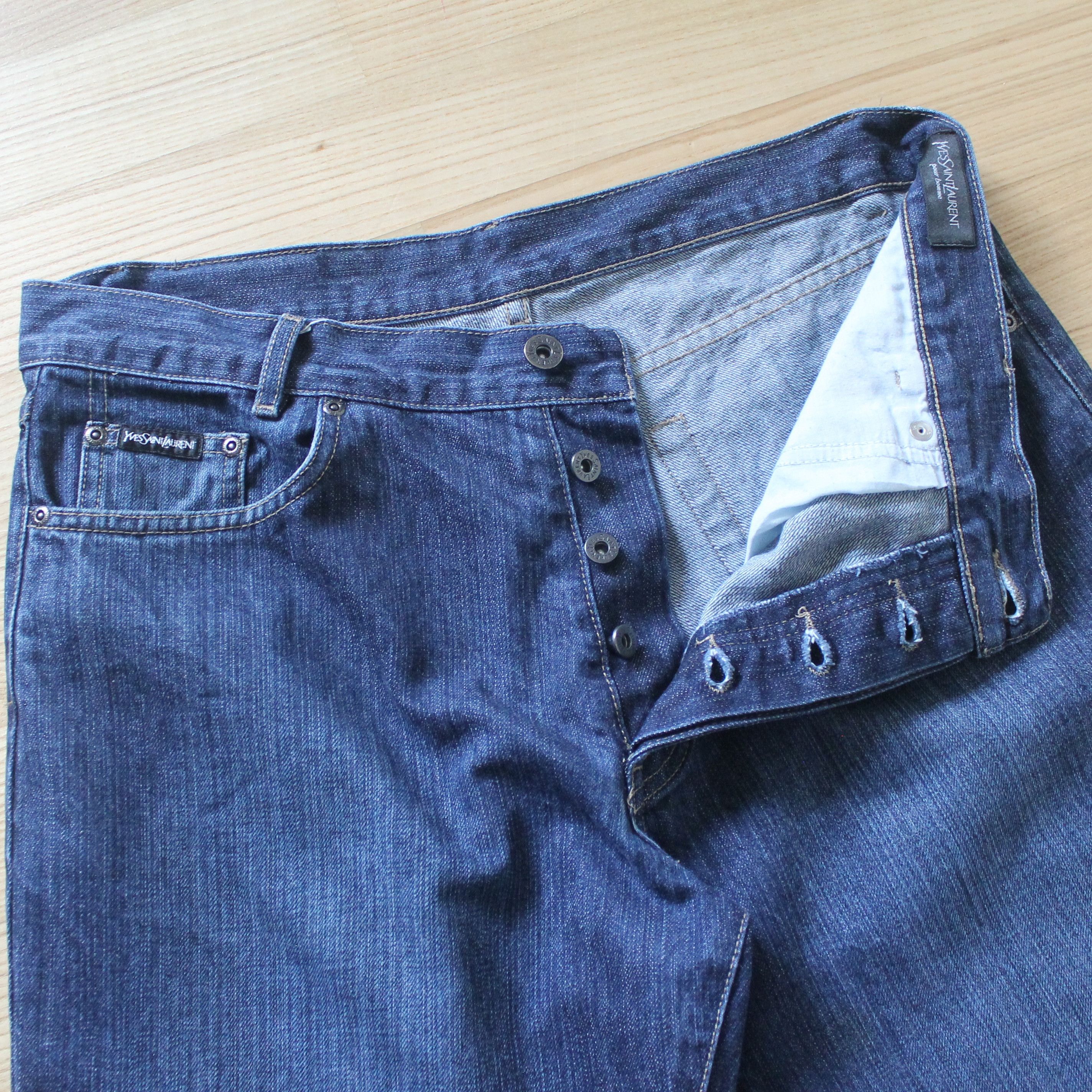 Yves Saint Laurent Yves Saint Laurent Denim Pants Size US 34 / EU 50 - 5 Thumbnail