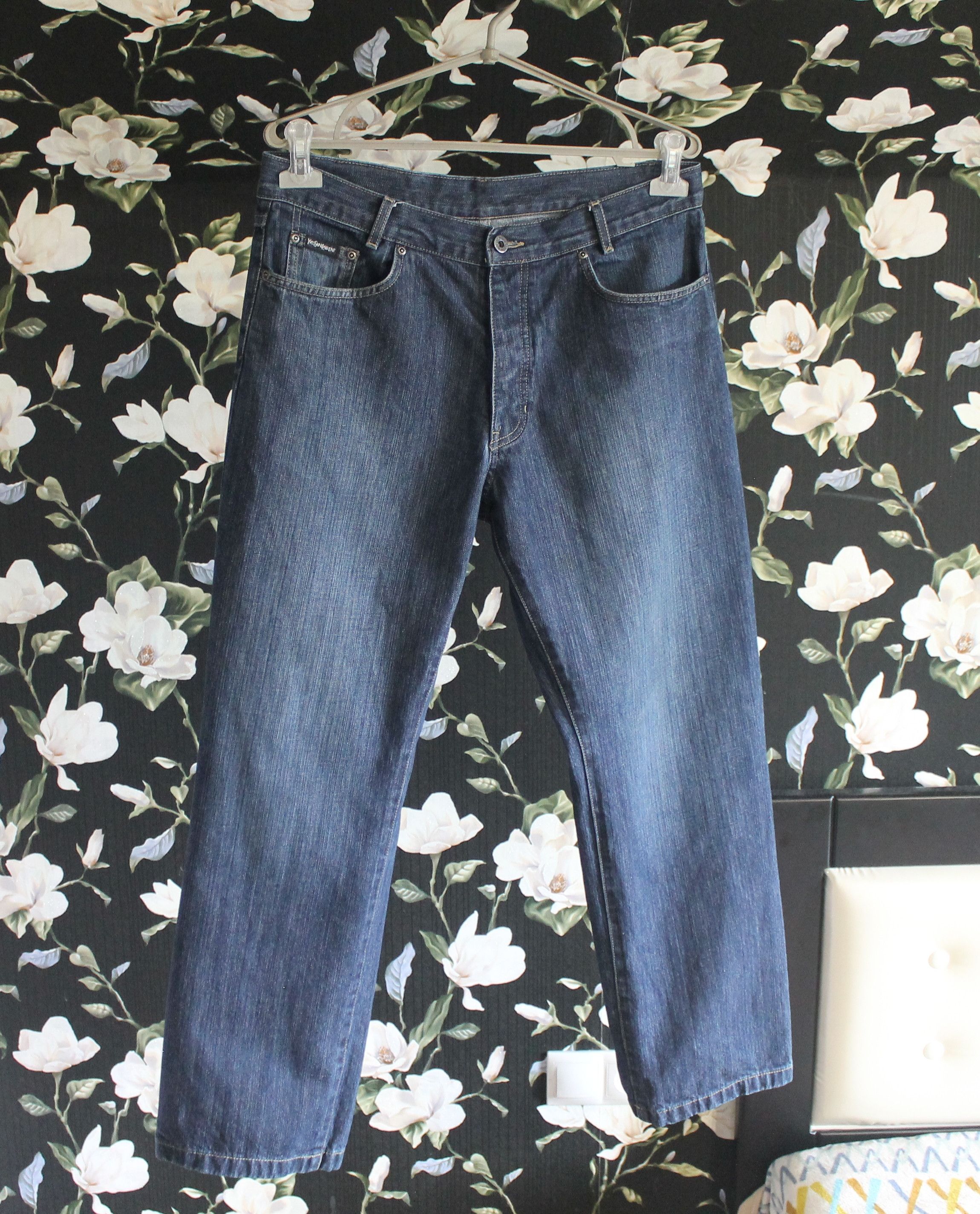 Yves Saint Laurent Yves Saint Laurent Denim Pants Size US 34 / EU 50 - 1 Thumbnail