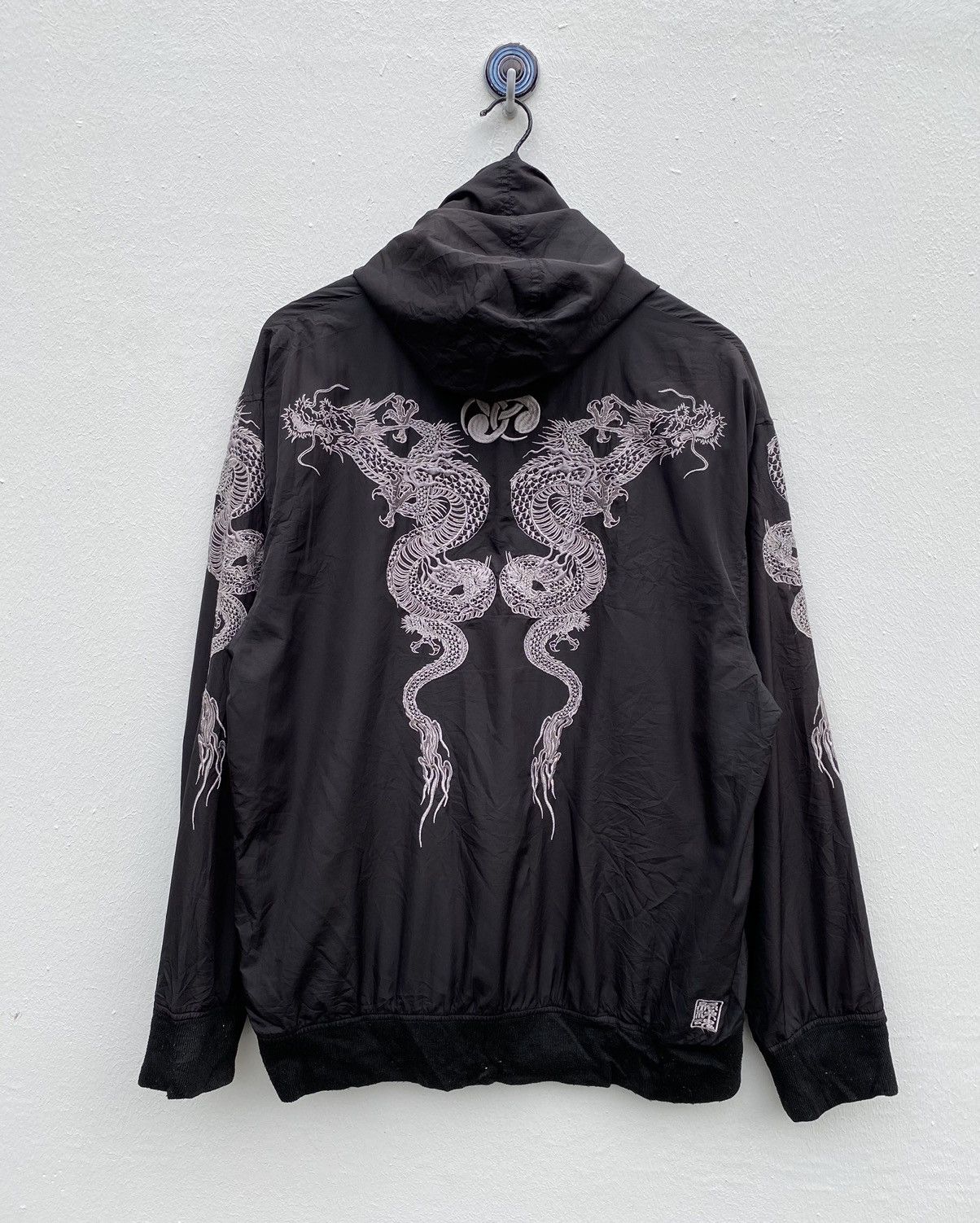 Japanese Brand Vintage SUKAJAN Dragon Embroidery Jacket Size US XL / EU 56 / 4 - 1 Thumbnail
