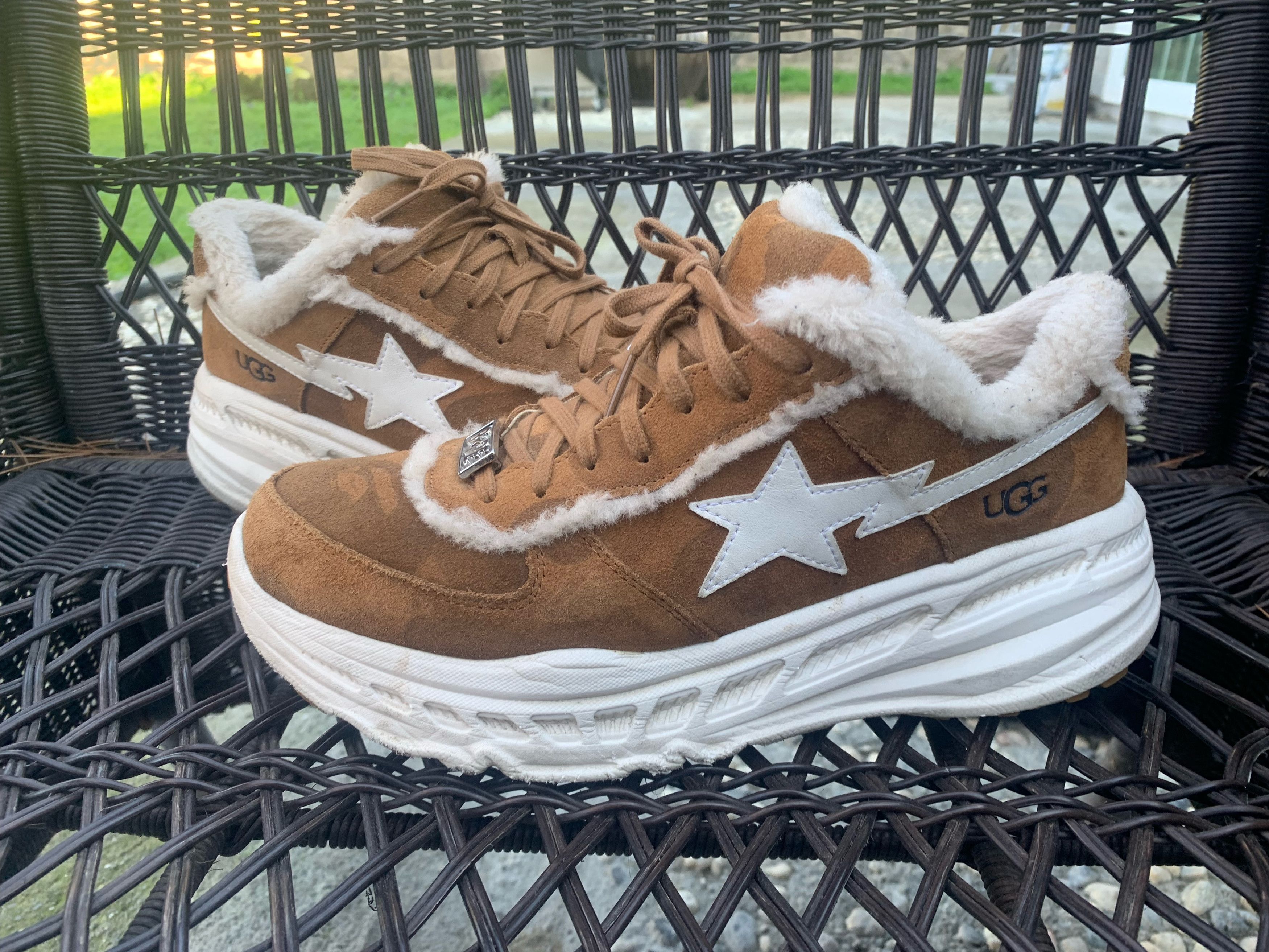 Bape Ugg Bapesta A Bathing Ape Bape Size 9 Grailed