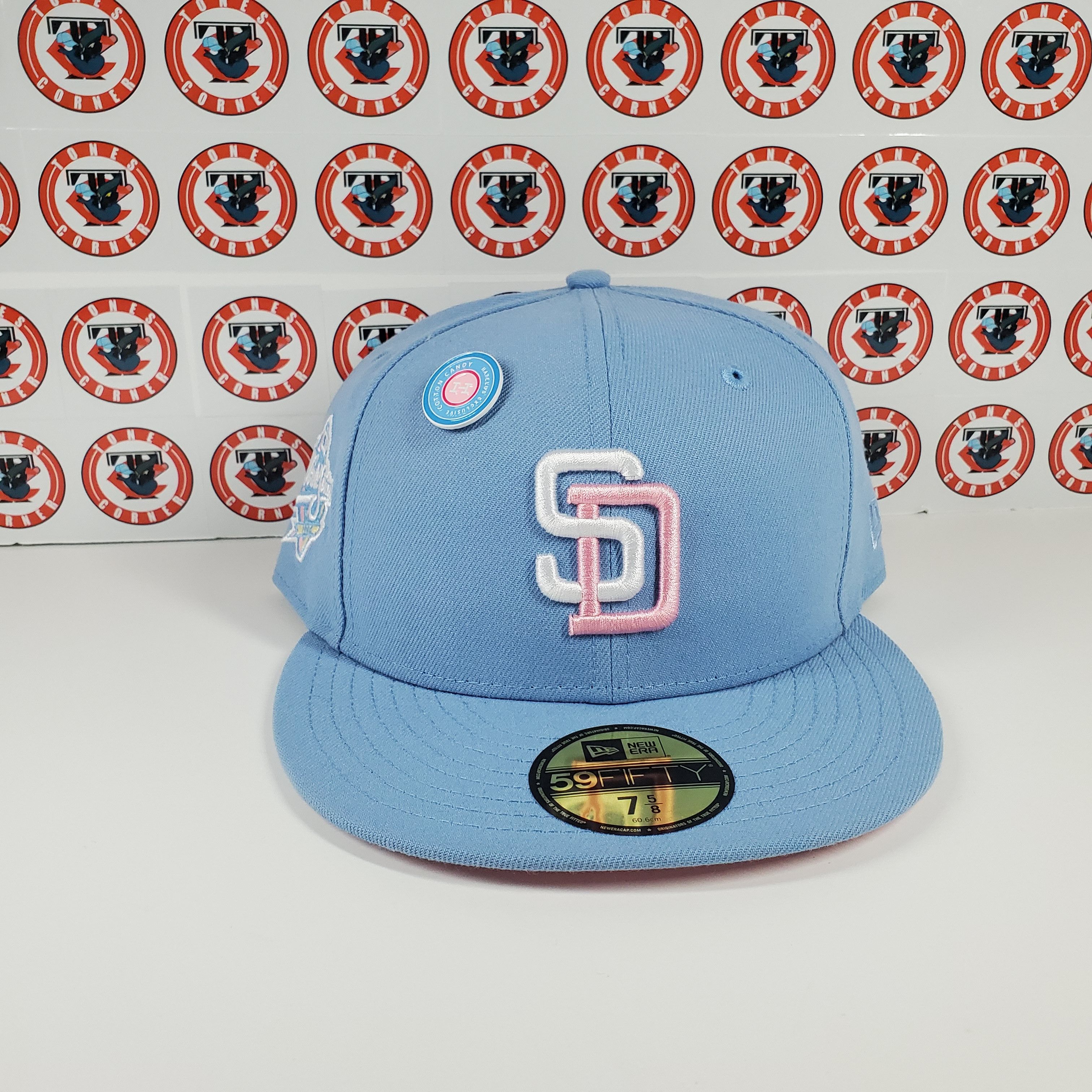 New Era San Diego Padres 59FIFTY Fitted Hat Cap All Over