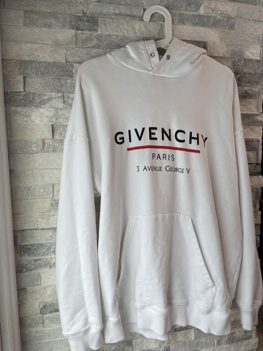 Givenchy Givenchy Paris 3 Avenue Goerge V Hoodie Grailed