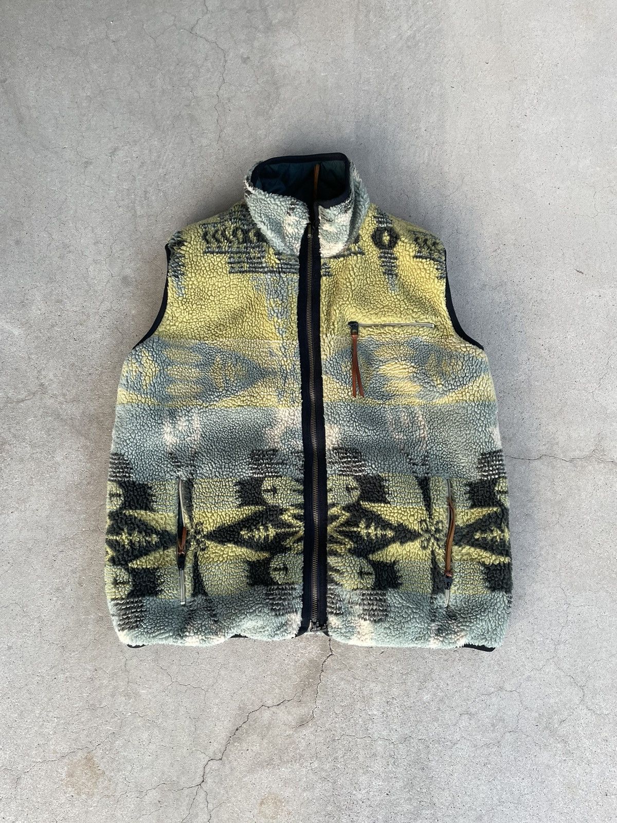 Kapital Navajo Fleece Vest