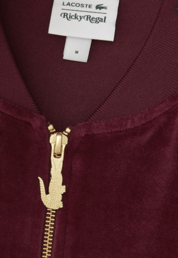 Lacoste Lacoste x Ricky Regal Velvet Zip Jacket Size US XL / EU 56 / 4 - 3 Thumbnail