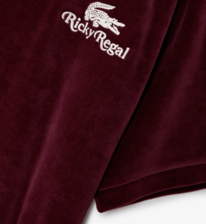 Lacoste Lacoste x Ricky Regal Velvet Zip Jacket Size US XL / EU 56 / 4 - 2 Thumbnail