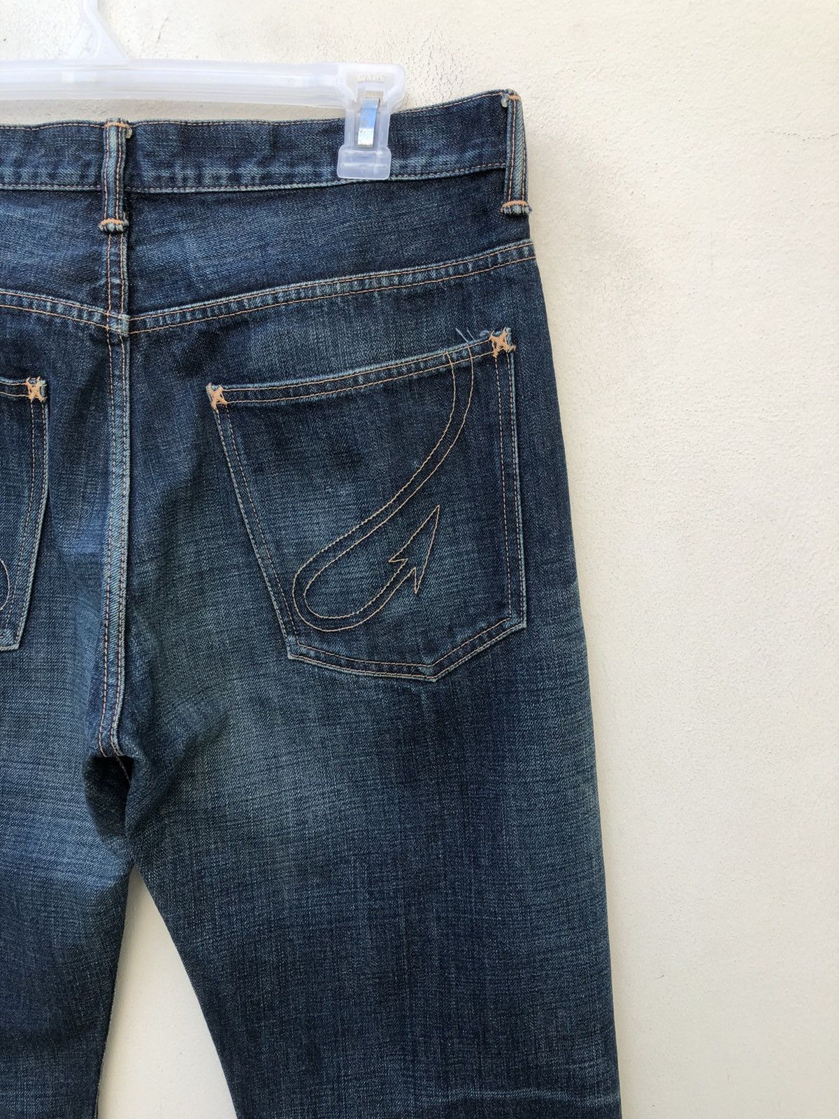 RATS JAPAN RATS Japan Denim Selvedge The Devil Tails Jeans Size US 32 / EU 48 - 11 Thumbnail