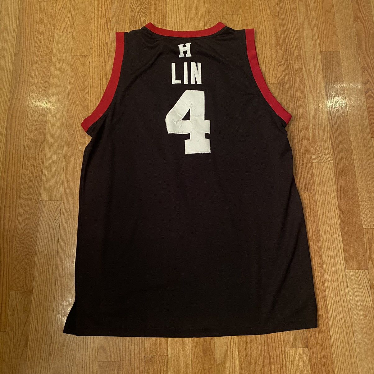 Nike Nike Jeremy Lin Harvard Basketball Jersey Black Grailed