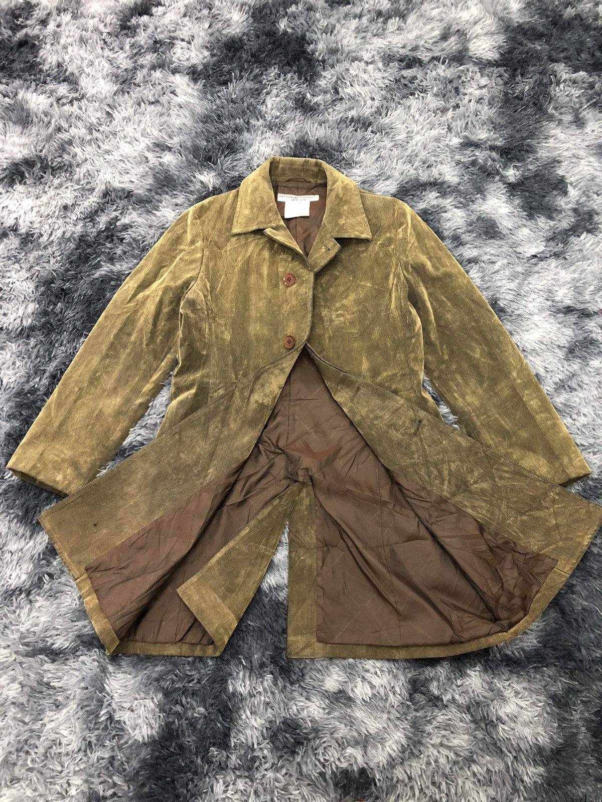 Katharine Hamnett London 2000’s Katharine Hamnett London trench coat Size US M / EU 48-50 / 2 - 13 Thumbnail
